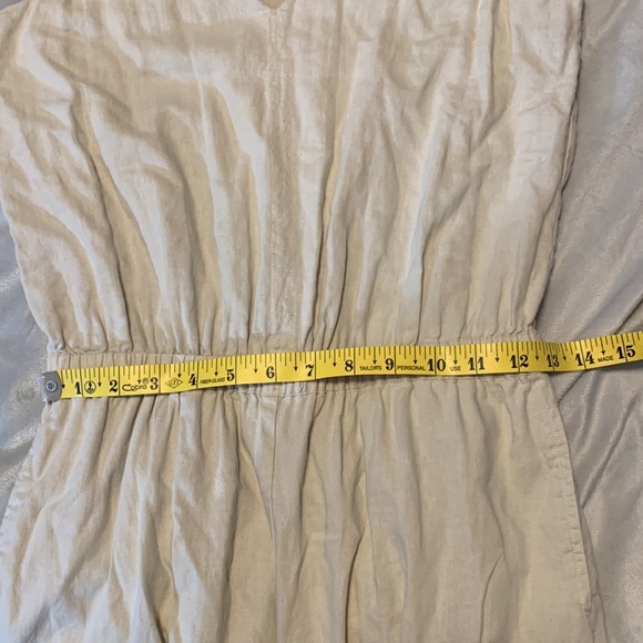 Women's Cream Jumpsuit - Picture 11 of 15